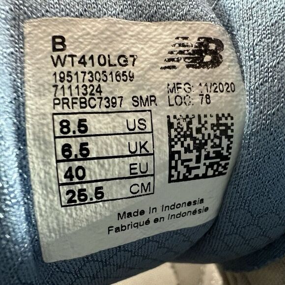 New Balance 410 V7 Lace Up Athletic Trail Running Shoes Women's Size 8.5 - Picture 8 of 8